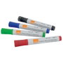 NOBO Pack de 4 Rotuladores para Pizarra de Cristal de Tinta Líquida