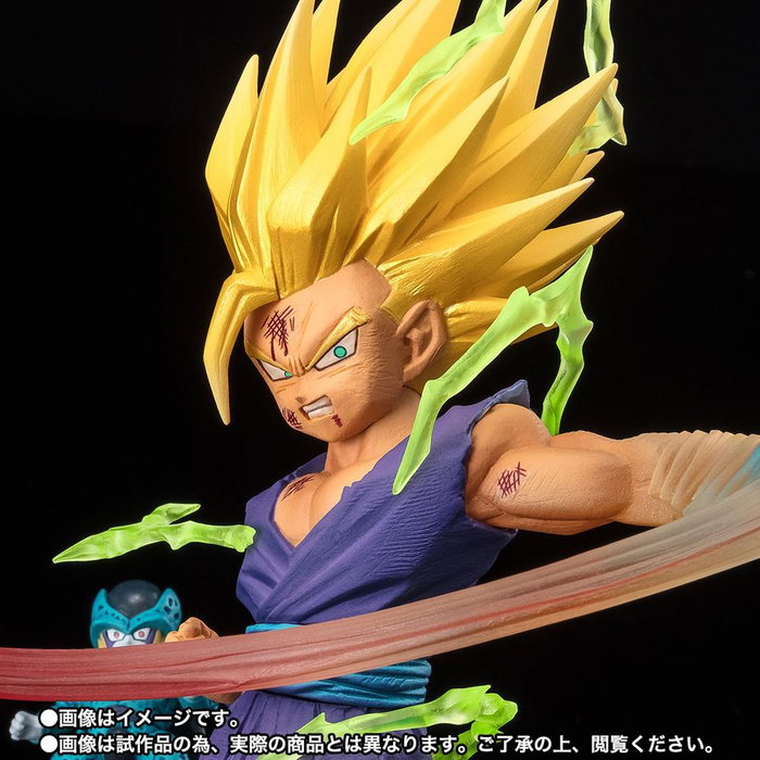 Tamashii Nations Figuarts Zero Super Saiyan 2 Son Gohan -The Raging True Power- Super Fierce Battle Figura Dragon Ball Z