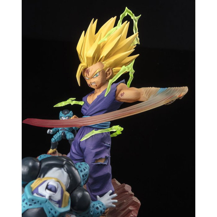 Tamashii Nations Figuarts Zero Super Saiyan 2 Son Gohan -The Raging True Power- Super Fierce Battle Figura Dragon Ball Z