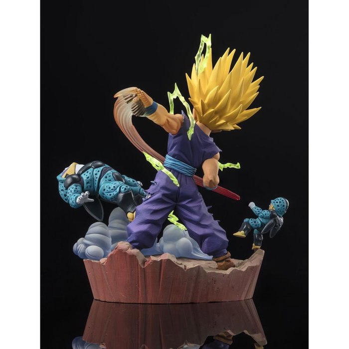 Tamashii Nations Figuarts Zero Super Saiyan 2 Son Gohan -The Raging True Power- Super Fierce Battle Figura Dragon Ball Z