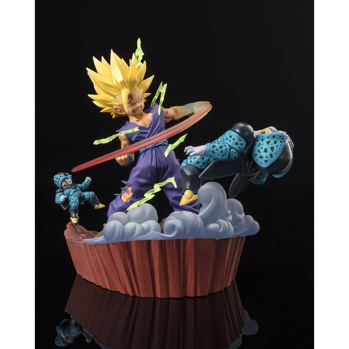Tamashii Nations Figuarts Zero Super Saiyan 2 Son Gohan -The Raging True Power- Super Fierce Battle Figura Dragon Ball Z