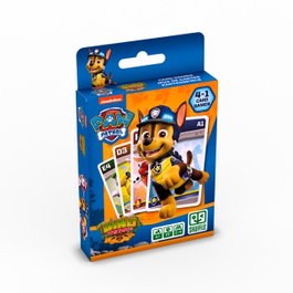 Shuffle Juego de Cartas 4 en 1 Patrulla Canina – Familias, Acción, Parejas y Snap – Español +4 años