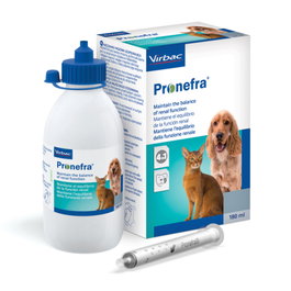 Virbac Pronefra Suspensión Oral Palatable 180 mL para Animales