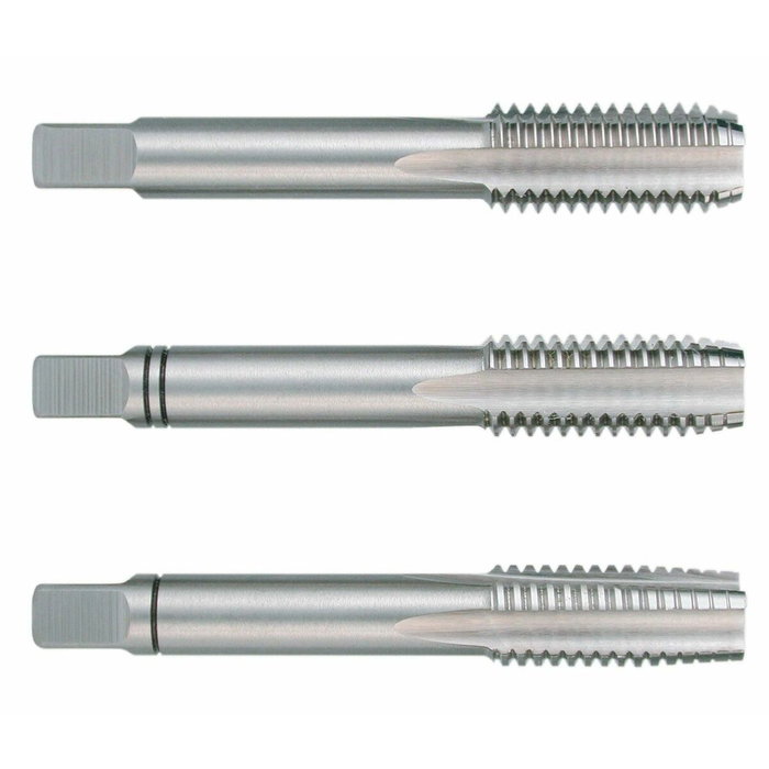 Juego de Machos para roscar a mano RUKO 2 mm Acero de alta velocidad (HSS) DIN 352 3 Unidades 3 Piezas