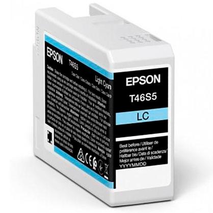 Epson Cartucho de Tinta UltraChrome Pro T46S5 Cian Claro 25ml Epson Cartucho de Tinta UltraChrome Pro T46S5 Cian Claro 25ml