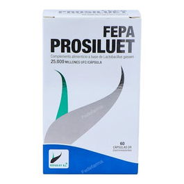 FEPADIET Prosiluet 60 Cápsulas - Control de Peso con Lactobacillus Gasseri para Estilo de Vida Saludable