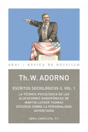 AKAL, Escritos sociológicos II, Theodor Adorno