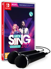 Plaion Let's Sing 2023 con canciones en español e incluye 2 micrófonos