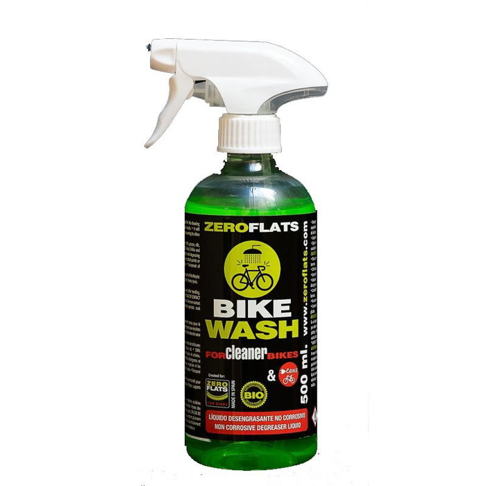 Zeroflats Limpiador Desengrasante para Bicicleta 100% Biodegradable - Ideal para Cadena, Cuadro y Llantas Zeroflats Limpiador Desengrasante para Bicicleta 100% Biodegradable - Ideal para Cadena, Cuadro y Llantas