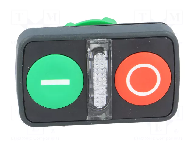 SCHNEIDER ELECTRIC Interruptor Doble Harmony XB5 Rojo/Verde 22mm SCHNEIDER ELECTRIC Interruptor Doble Harmony XB5 Rojo/Verde 22mm