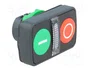 SCHNEIDER ELECTRIC Interruptor Doble Harmony XB5 Rojo/Verde 22mm