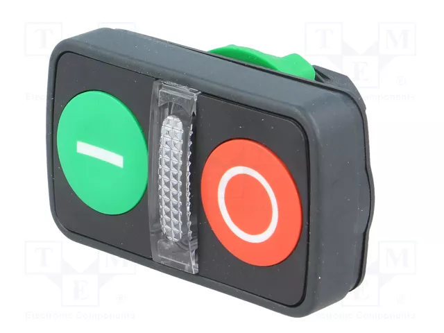 SCHNEIDER ELECTRIC Interruptor Doble Harmony XB5 Rojo/Verde 22mm SCHNEIDER ELECTRIC Interruptor Doble Harmony XB5 Rojo/Verde 22mm