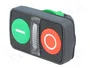 SCHNEIDER ELECTRIC Interruptor Doble Harmony XB5 Rojo/Verde 22mm