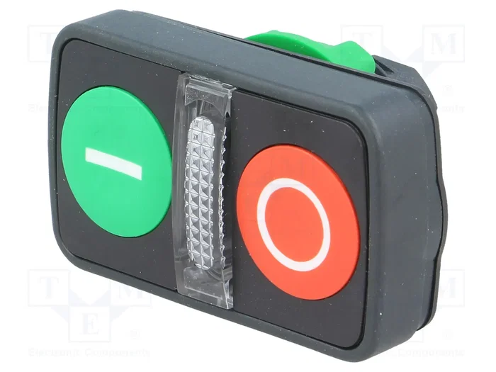 SCHNEIDER ELECTRIC Interruptor Doble Harmony XB5 Rojo/Verde 22mm SCHNEIDER ELECTRIC Interruptor Doble Harmony XB5 Rojo/Verde 22mm