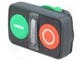 SCHNEIDER ELECTRIC Interruptor Doble Harmony XB5 Rojo/Verde 22mm