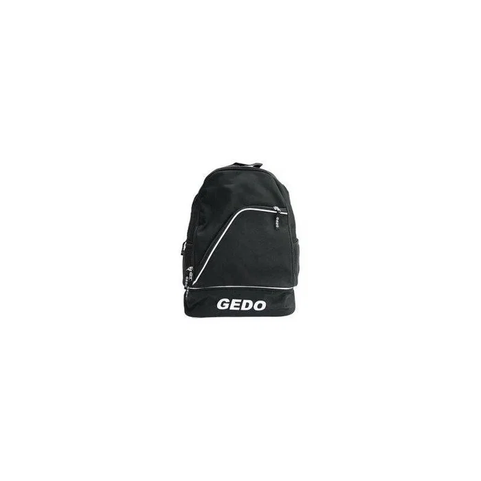 GEDO Mochila Napoli 4 compartimentos, incluye compartimento inferior para botas acolchada, Color Negro