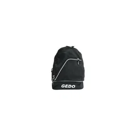 GEDO Mochila Napoli 4 compartimentos, incluye compartimento inferior para botas acolchada, Color Negro