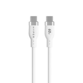 Targus Cable HYPER HyperJuice USB-C a USB-C de 1,5 m Blanco