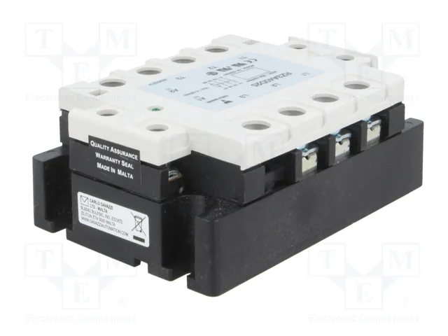 CARLO GAVAZZI RZ3A40D25 Relé de semiconductor trifásico 25A 24-440VAC