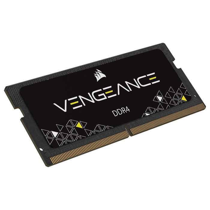 Corsair Vengeance 16GB Kit (2x8GB) DDR4 SO-DIMM 2666MHz, CMSX16GX4M2A2666C18, para portátiles, Negro