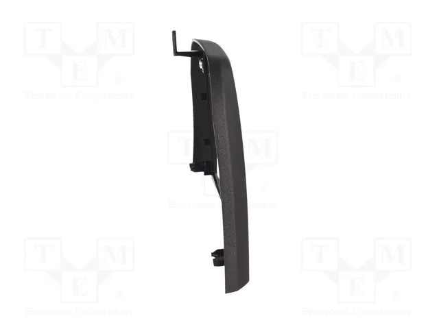 PER.PIC. Bastidor de montaje de radio 2 DIN para Iveco Daily, negro