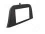 PER.PIC. Bastidor de montaje de radio 2 DIN para Iveco Daily, negro