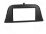 PER.PIC. Bastidor de montaje de radio 2 DIN para Iveco Daily, negro