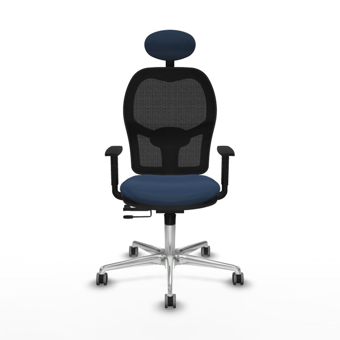 PIQUERAS Y CRESPO Silla de oficina Jorquera Azul Marino y Negro PIQUERAS Y CRESPO Silla de oficina Jorquera Azul Marino y Negro