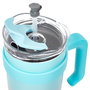 Cook Concept Mug Térmico 1,2 L Miami Bouteille Acero Inoxidable Asa para Bebidas Frías y Calientes