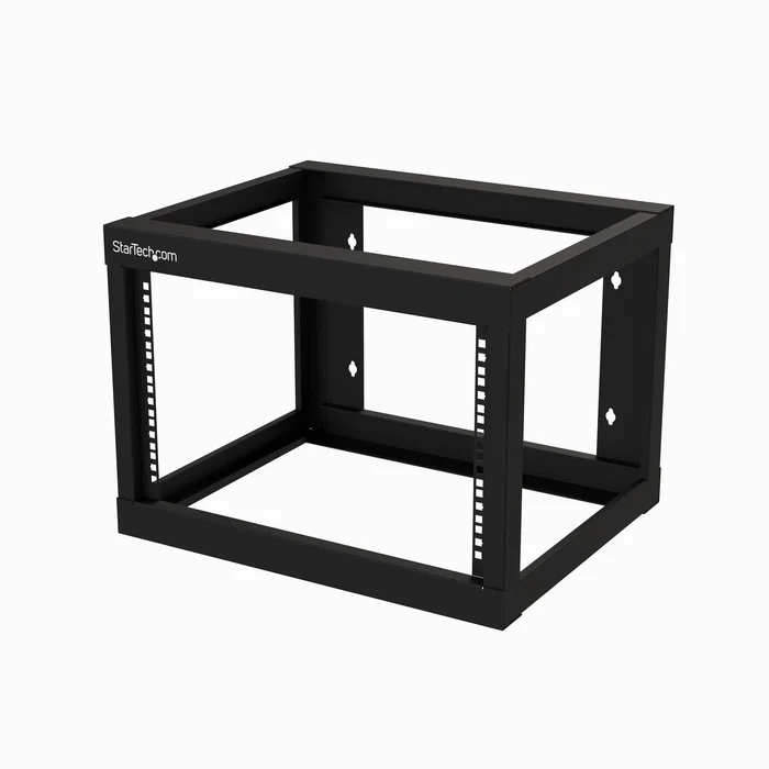 StarTech.com Rack de Pared Abierto 6U 19 Pulgadas 2 Columnas 18 Pulgadas Profundidad para Equipo AV StarTech.com Rack de Pared Abierto 6U 19 Pulgadas 2 Columnas 18 Pulgadas Profundidad para Equipo AV