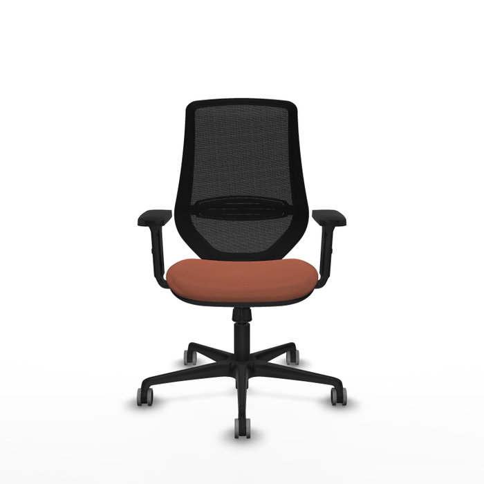 PIQUERAS Y CRESPO Silla de oficina Mardos con mecanismo Sincro, Marrón y Negro PIQUERAS Y CRESPO Silla de oficina Mardos con mecanismo Sincro, Marrón y Negro