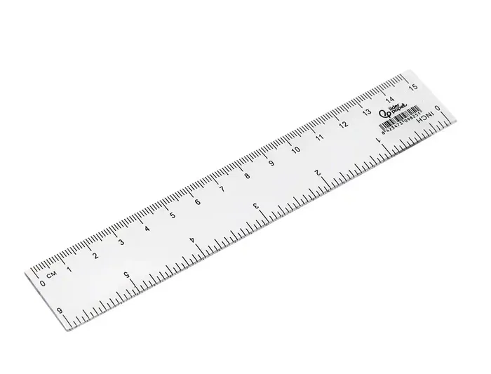 Liderpapel Regla Transparente Plástico 15 cm Medidas Exactas Liderpapel Regla Transparente Plástico 15 cm Medidas Exactas