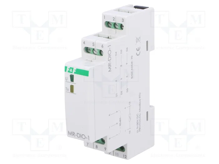 F&F MR-DIO-1 Módulo de automatización E/S digital F&F MR-DIO-1 Módulo de automatización E/S digital