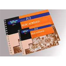 HSAC Cuaderno de Dibujo A3 para Acrílico Wonder Art de Pryse