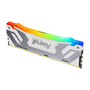 Kingston KF584CU40RWAK2-48 Memoria RAM 48GB (2x24GB) DDR5 8400MT/s CL40 Fury Renegade RGB White XMP para PC
