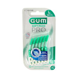 GUM Soft Picks Cepillo Interdental Largo 30Un Azul