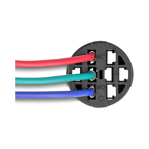 DeLOCK 90789 Conector Berg derecho de 3 pines para pulsador o interruptor de 19 mm DeLOCK 90789 Conector Berg derecho de 3 pines para pulsador o interruptor de 19 mm