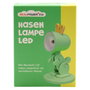 Realpower Linterna LED con diseño de conejo verde