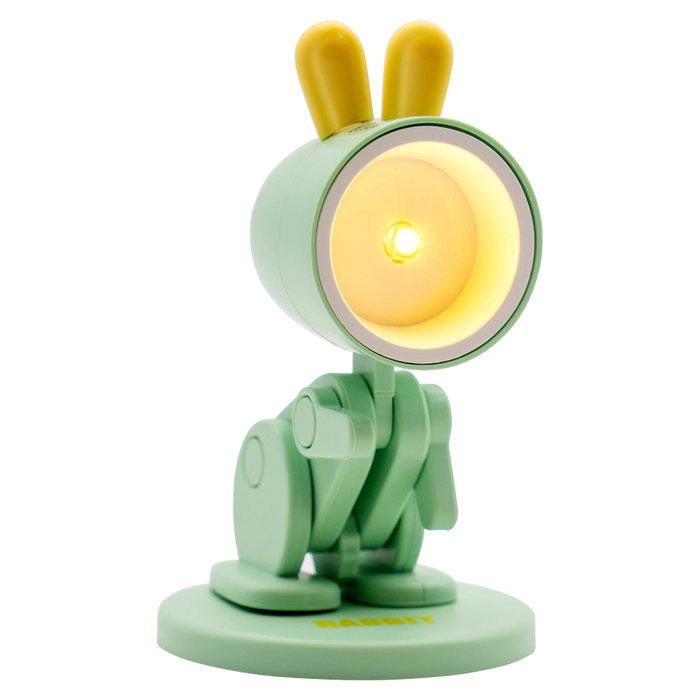 Realpower Linterna LED con diseño de conejo verde Realpower Linterna LED con diseño de conejo verde