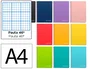 Liderpapel Cuaderno espiral Witty A4 tapa dura 80h 90gr rayado nº46 colores surtidos