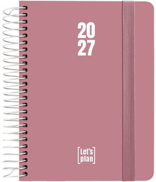 Grafoplas Agenda Anual 2027 A6 Rosa