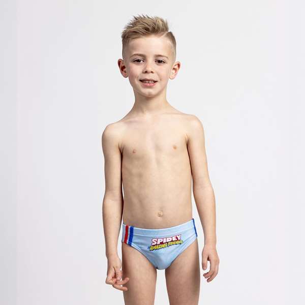 Cerdá Slip Baño Spidey Talla 4 Años Azul Claro