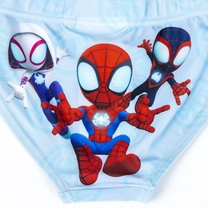 Cerdá Slip Baño Spidey Talla 4 Años Azul Claro