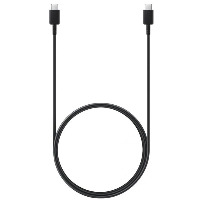 Samsung Cable Original USB Tipo C a USB Tipo C 1.8m 3A Negro EP-DX310JBEGEU