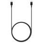 Samsung Cable Original USB Tipo C a USB Tipo C 1.8m 3A Negro EP-DX310JBEGEU