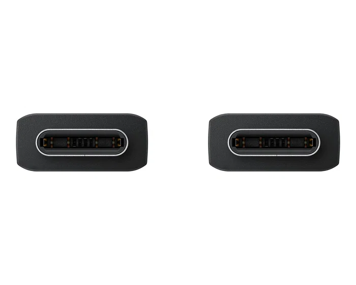 Samsung EP-DX310JBEGEU Cable USB 2.0 Tipo C a USB C Macho-Macho 1.8 m Negro Carga Rápida 25W