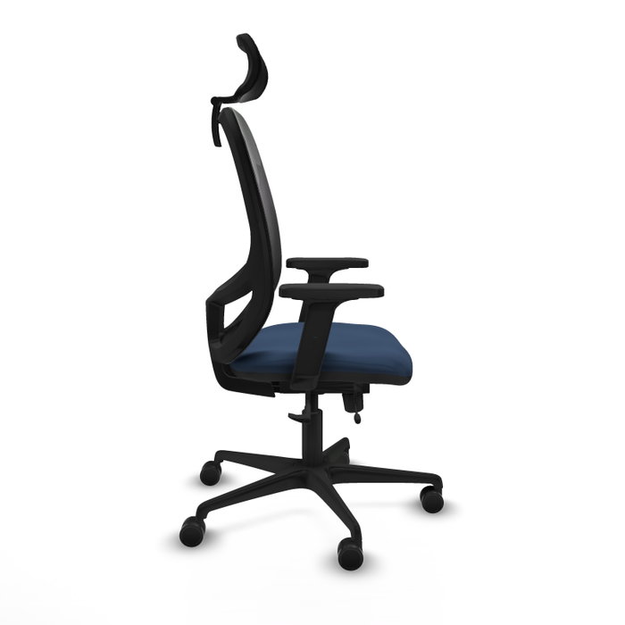 PIQUERAS Y CRESPO Silla de oficina Cilanco Azul marino y Negro
