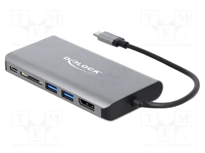 DeLOCK 87683 Dockingstation USB Type-C™ 4K - HDMI / DP / USB / SD / LAN / PD 3.0 DeLOCK 87683 Dockingstation USB Type-C™ 4K - HDMI / DP / USB / SD / LAN / PD 3.0