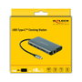 DeLOCK 87683 Dockingstation USB Type-C™ 4K - HDMI / DP / USB / SD / LAN / PD 3.0