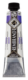 Rembrandt Azul Ultramar Violeta 507, Acrílico 40 ml